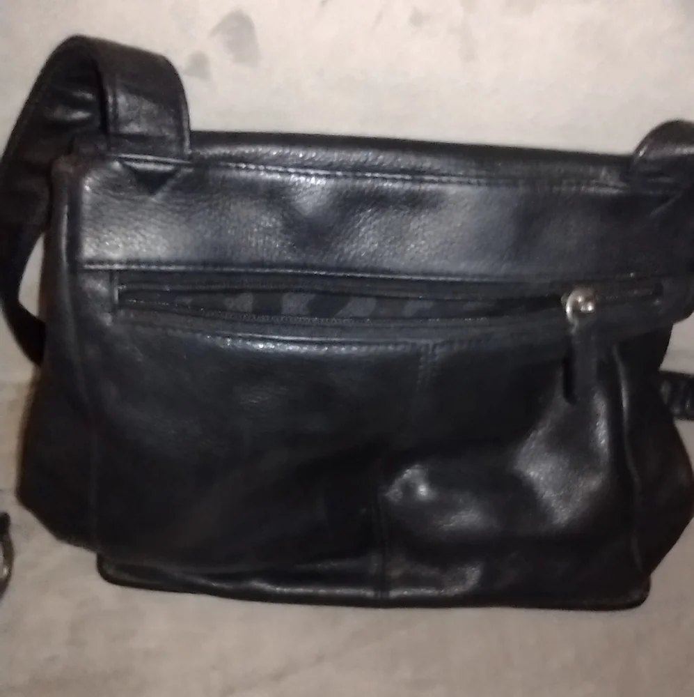 Vintage Leather Shoulder Bag, Dockers